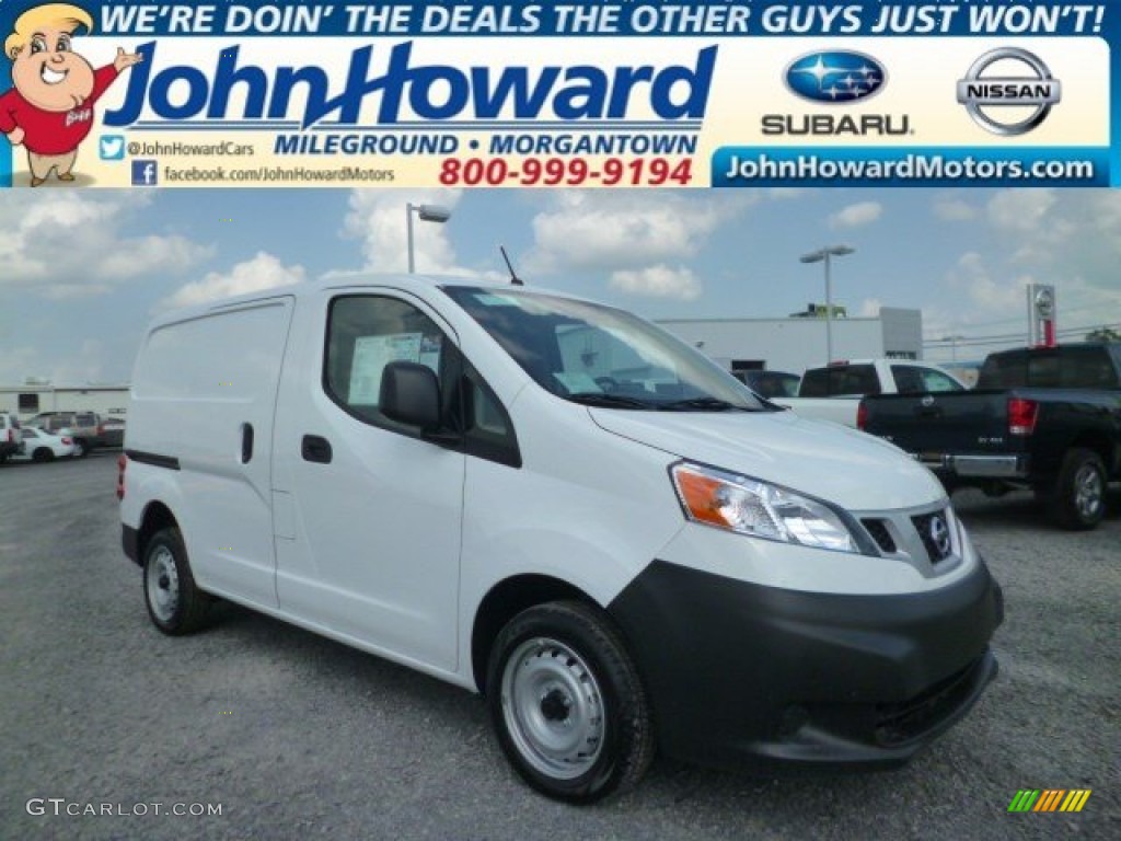 2014 NV200 SV - Glacier White / Gray photo #1