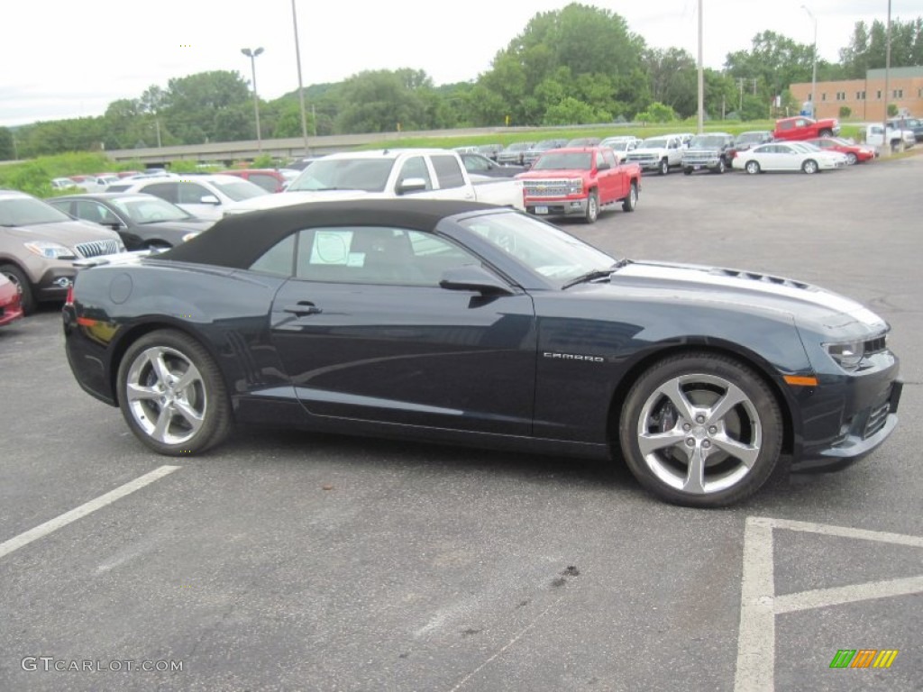 2014 Camaro SS/RS Convertible - Blue Ray Metallic / Blue photo #3