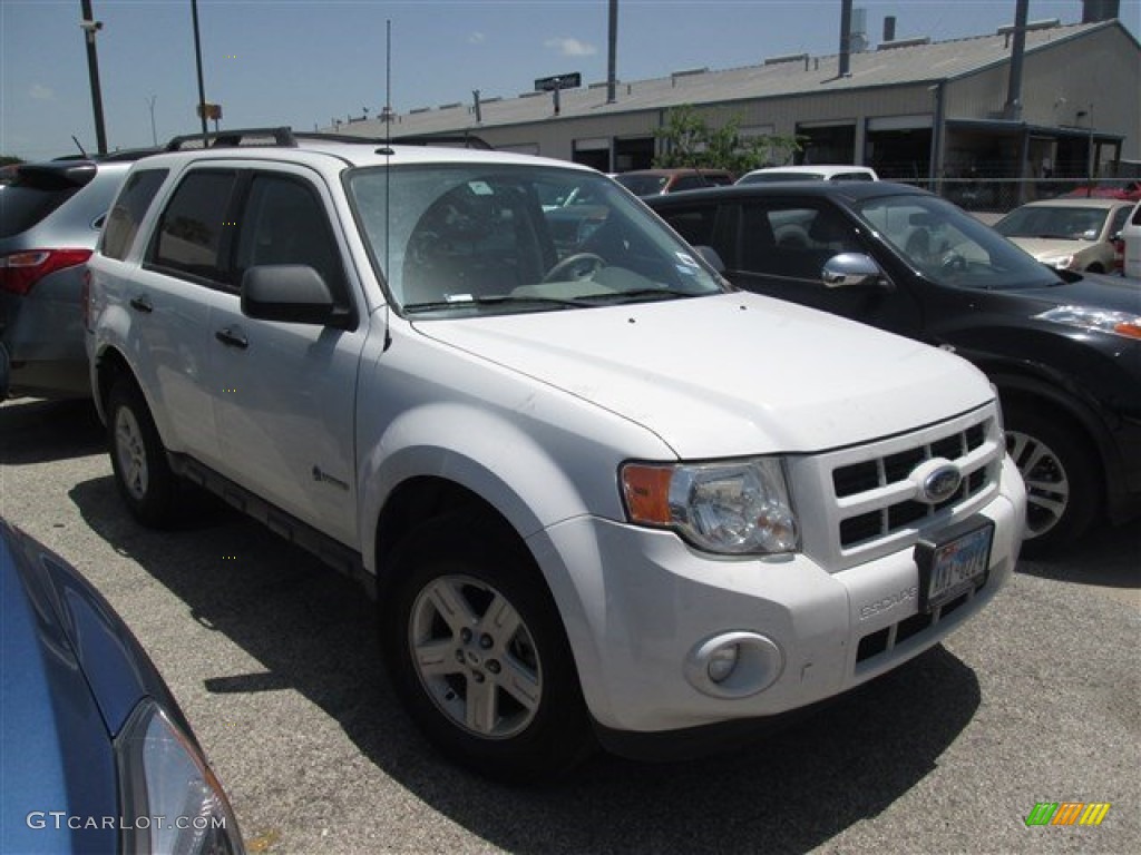 2009 Escape Hybrid - White Suede / Stone photo #1