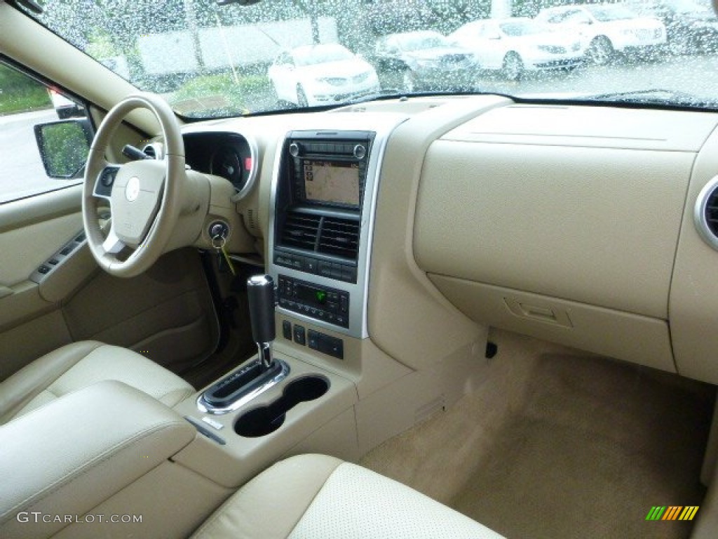 2008 Mountaineer Premier AWD - White Chocolate Tri Coat / Camel photo #11