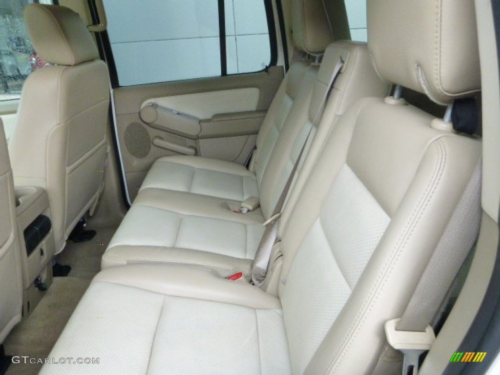 2008 Mountaineer Premier AWD - White Chocolate Tri Coat / Camel photo #16