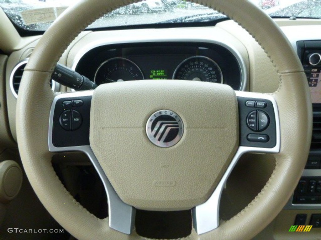2008 Mercury Mountaineer Premier AWD Steering Wheel Photos