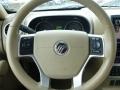 2008 Mercury Mountaineer Camel Interior Steering Wheel Photo