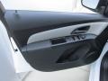 Jet Black/Medium Titanium 2014 Chevrolet Cruze LS Door Panel
