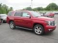 2015 Crystal Red Tintcoat Chevrolet Tahoe LTZ 4WD  photo #3