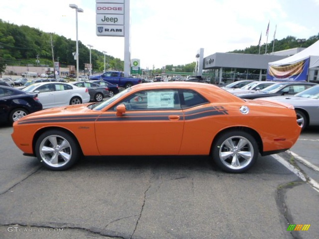 Header Orange 2014 Dodge Challenger R/T Classic Exterior Photo #95004373