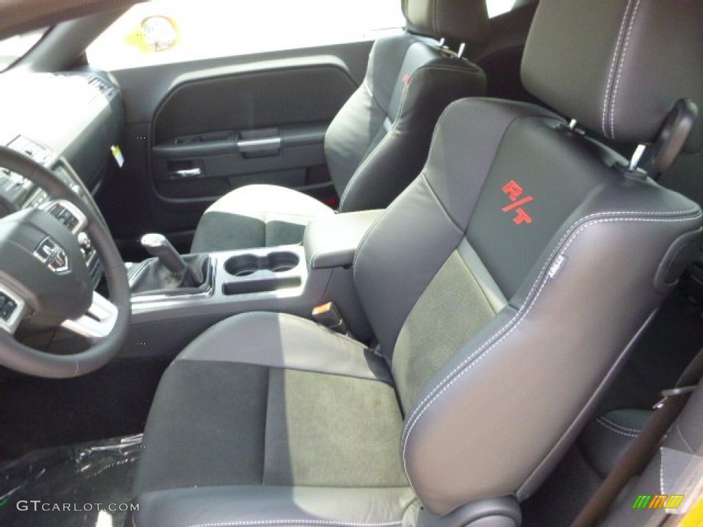 2014 Challenger R/T Classic - Header Orange / Dark Slate Gray photo #14