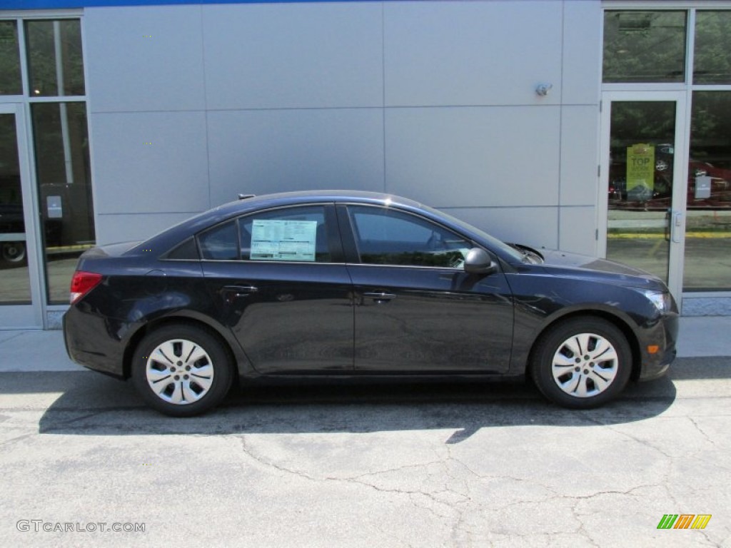 2014 Cruze LS - Atlantis Blue Metallic / Jet Black/Medium Titanium photo #2