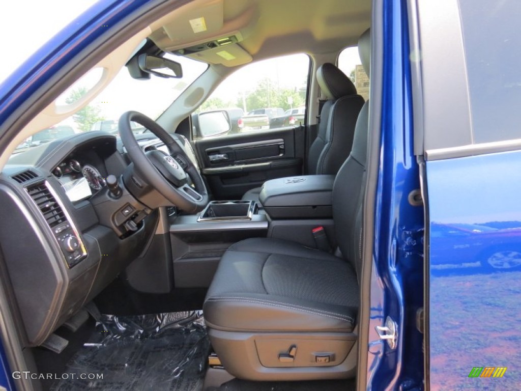 2014 1500 Sport Crew Cab 4x4 - Blue Streak Pearl Coat / Black photo #7