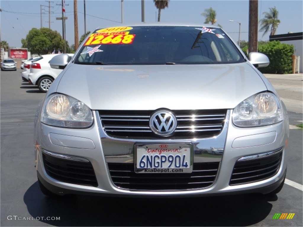 2010 Jetta Limited Edition Sedan - Reflex Silver Metallic / Titan Black photo #7