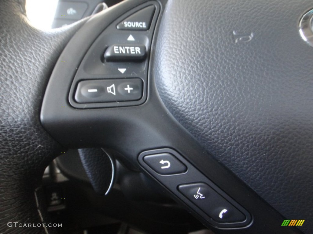 2011 G 37 Journey Sedan - Black Obsidian / Graphite photo #15