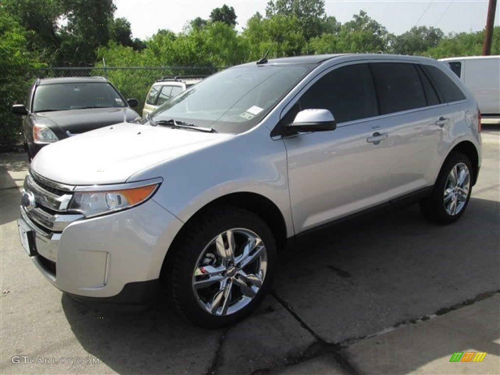 Ingot Silver 2014 Ford Edge Limited Exterior Photo #95010502