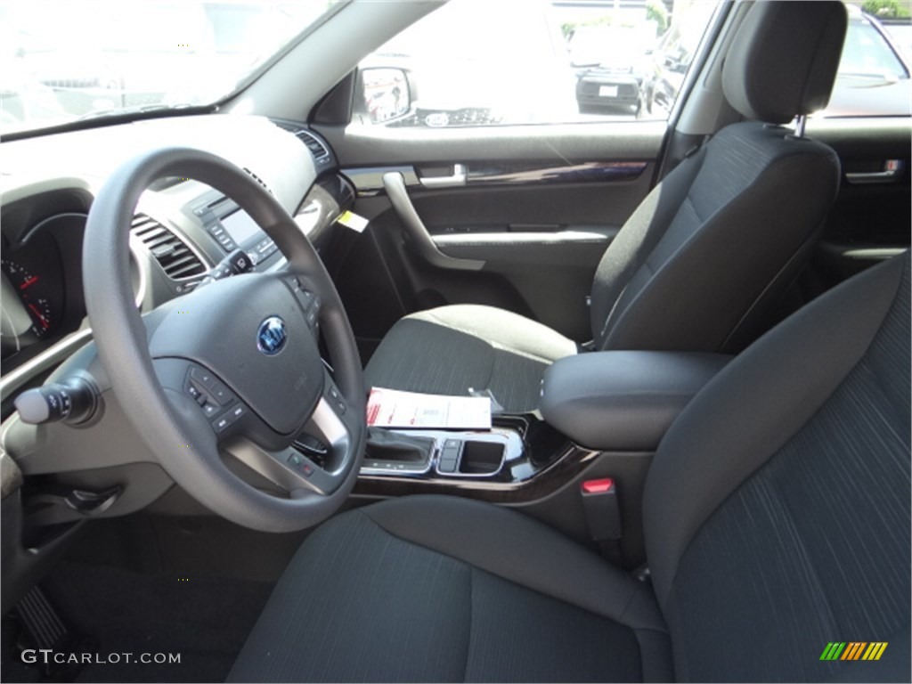 2015 Sorento LX - Snow White Pearl / Black photo #11