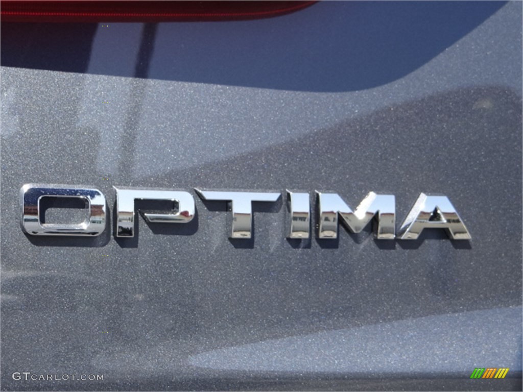 2015 Optima LX - Smokey Blue Metallic / Gray photo #8