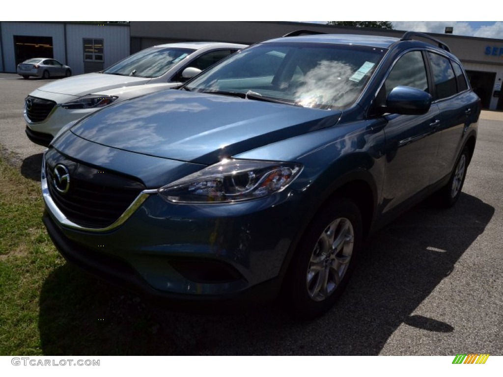2014 CX-9 Touring - Blue Reflex Mica / Sand photo #1