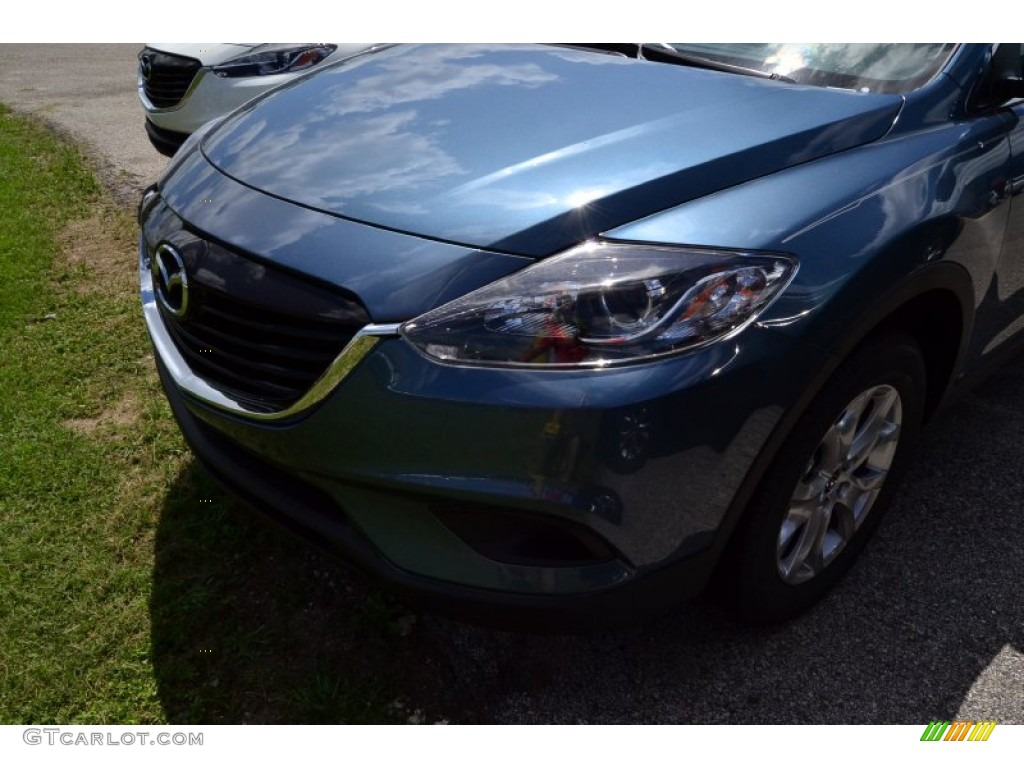 2014 CX-9 Touring - Blue Reflex Mica / Sand photo #5