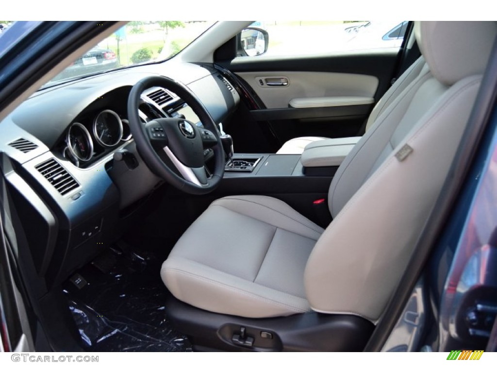 2014 CX-9 Touring - Blue Reflex Mica / Sand photo #6