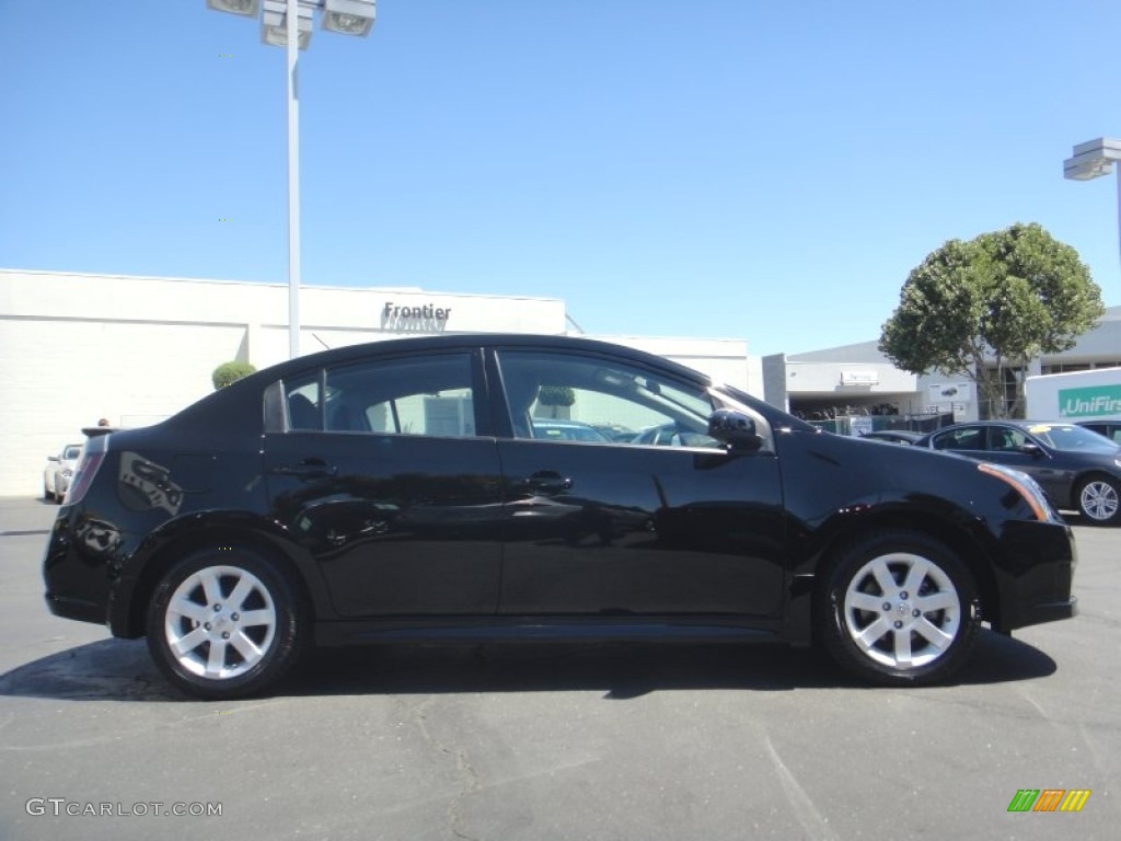 2011 Sentra 2.0 SR - Espresso Black / Charcoal photo #5