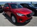 2015 Soul Red Metallic Mazda CX-5 Grand Touring  photo #4