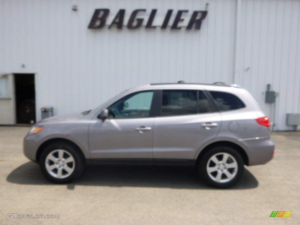 2007 Santa Fe SE 4WD - Steel Gray / Gray photo #1