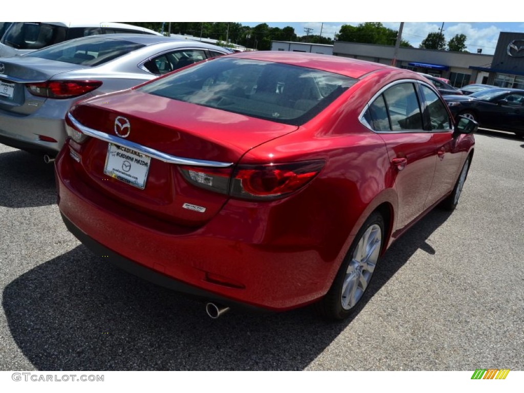 2015 Mazda6 Touring - Soul Red Metallic / Sand photo #3