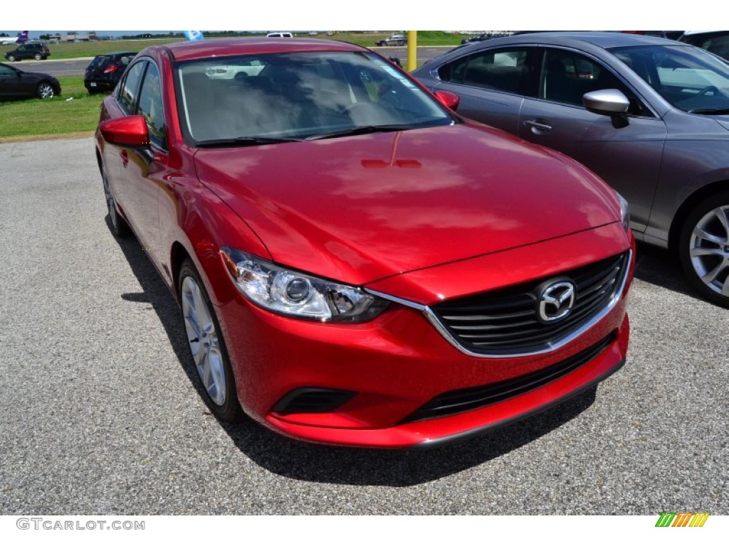 Soul Red Metallic 2015 Mazda Mazda6 Touring Exterior Photo #95013514