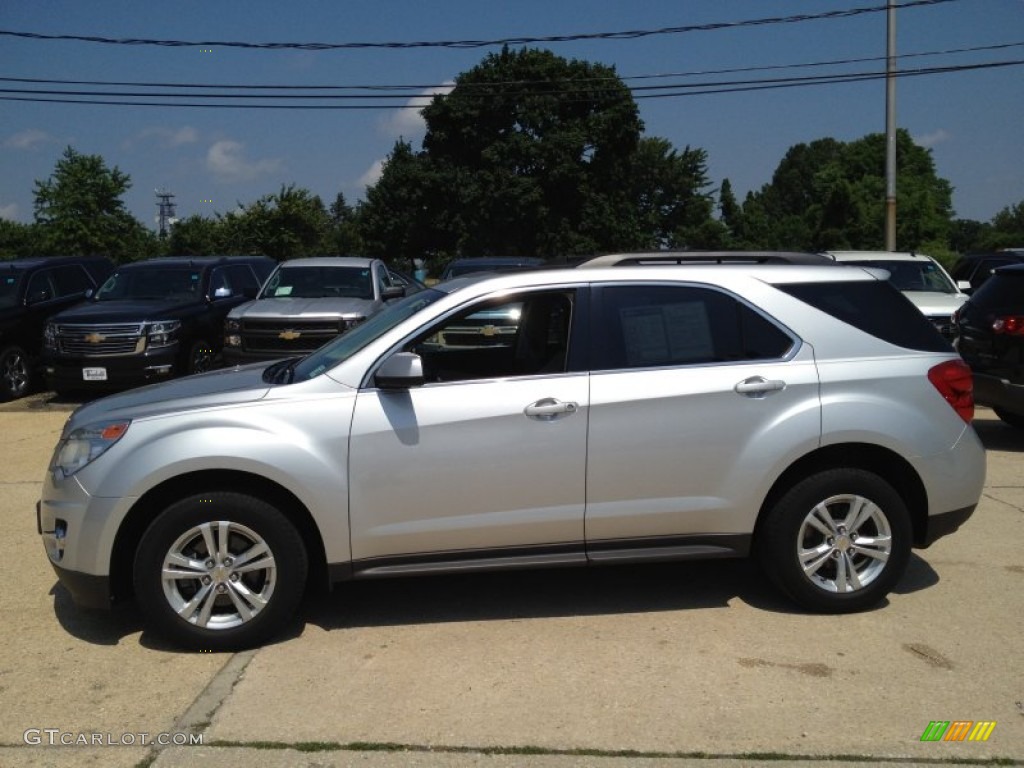Silver Ice Metallic 2012 Chevrolet Equinox LT AWD Exterior Photo #95014856