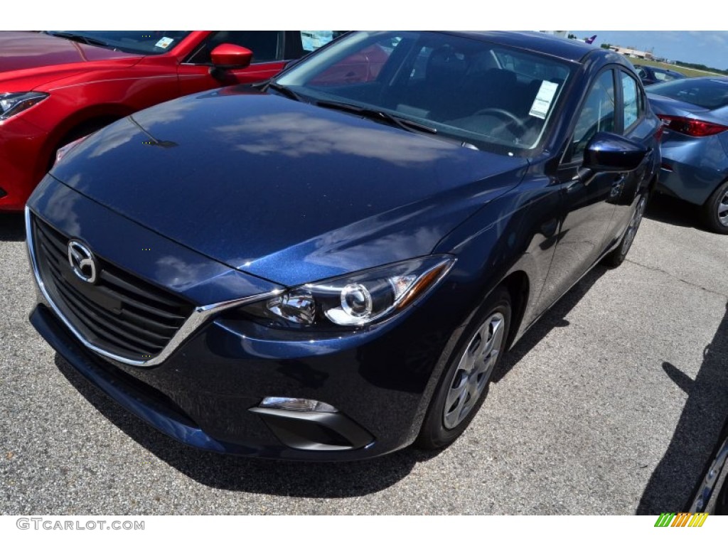 2014 Deep Crystal Blue Mica Mazda MAZDA3 I Sport 4 Door 94998327 Photo 