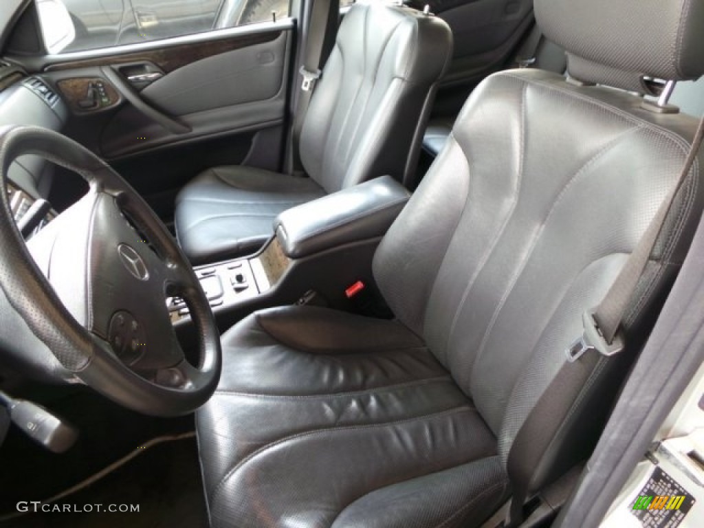 2002 Mercedes-Benz E 55 AMG Sedan Front Seat Photo #95017366