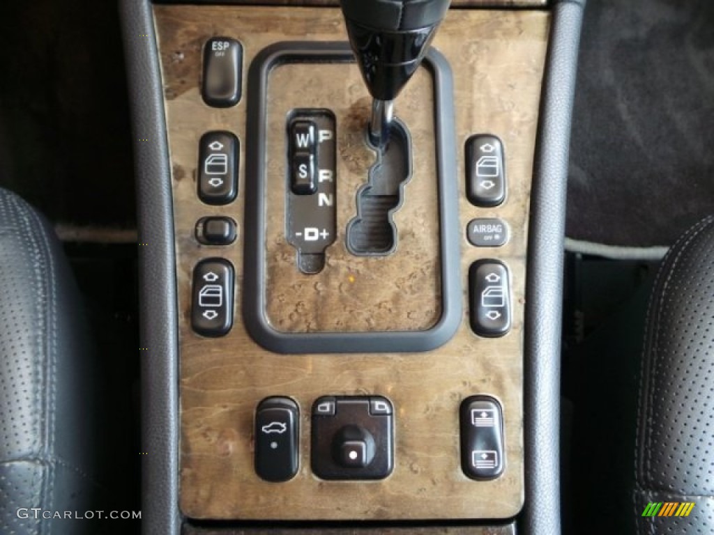 2002 Mercedes-Benz E 55 AMG Sedan Transmission Photos