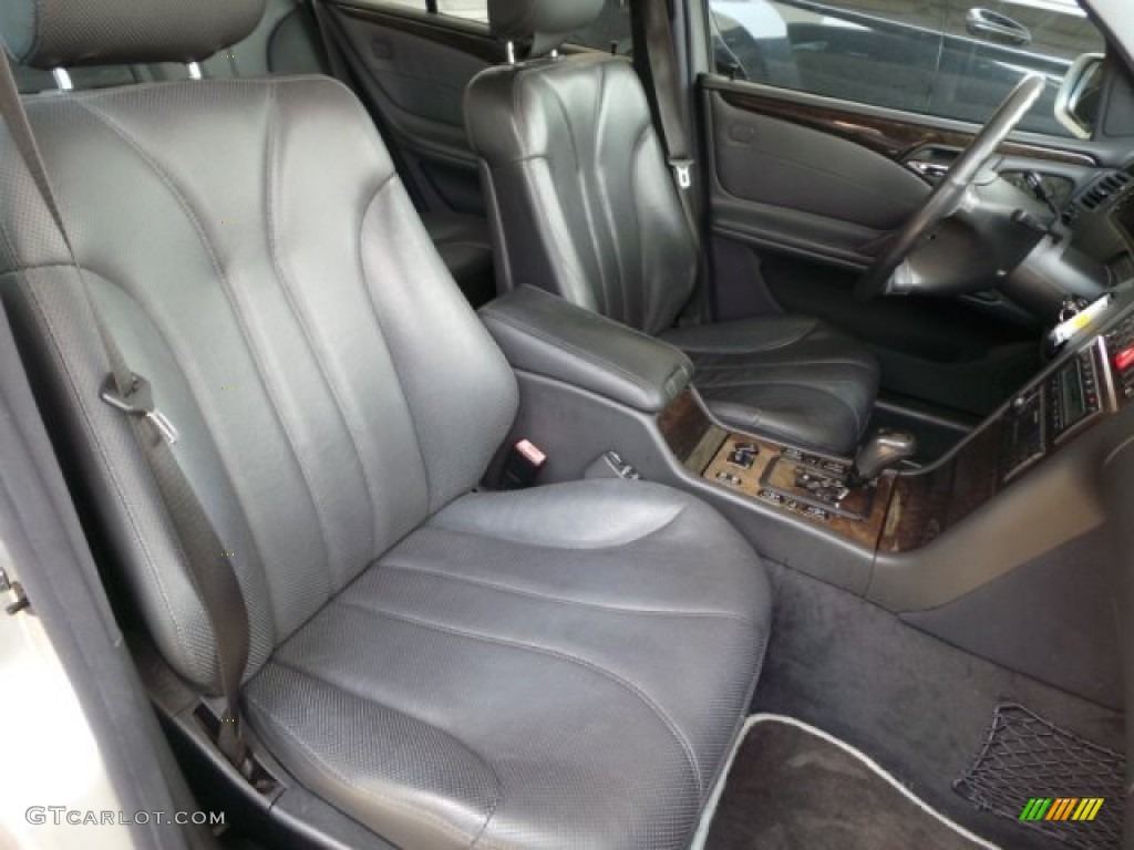 2002 Mercedes-Benz E 55 AMG Sedan Interior Color Photos