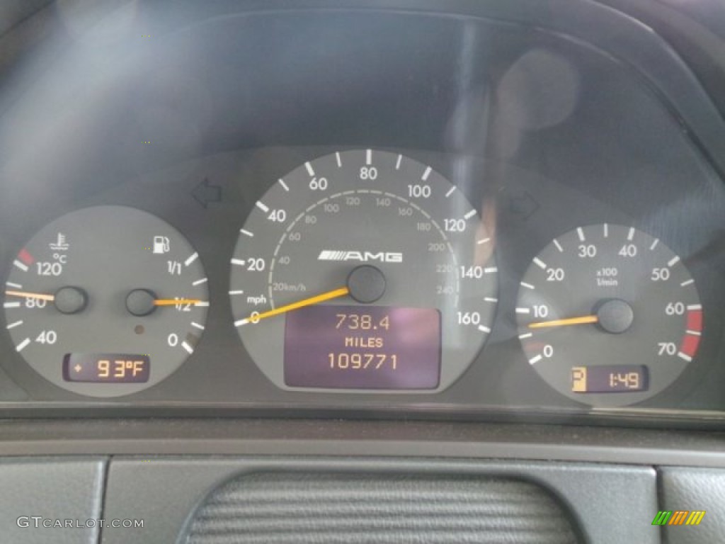 2002 Mercedes-Benz E 55 AMG Sedan Gauges Photos