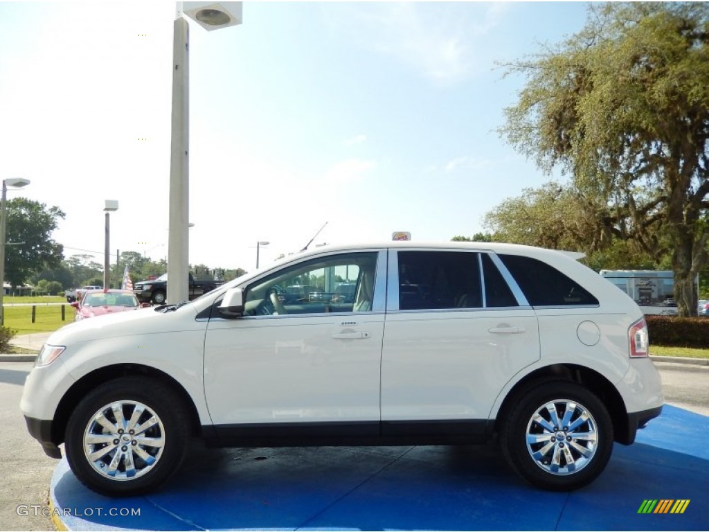 White Suede 2009 Ford Edge Limited Exterior Photo #95018566