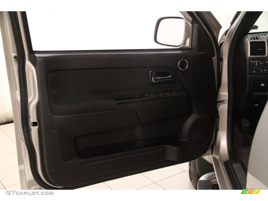 2009 Canyon SLE Crew Cab 4x4 - Silver Birch Metallic / Ebony photo #4