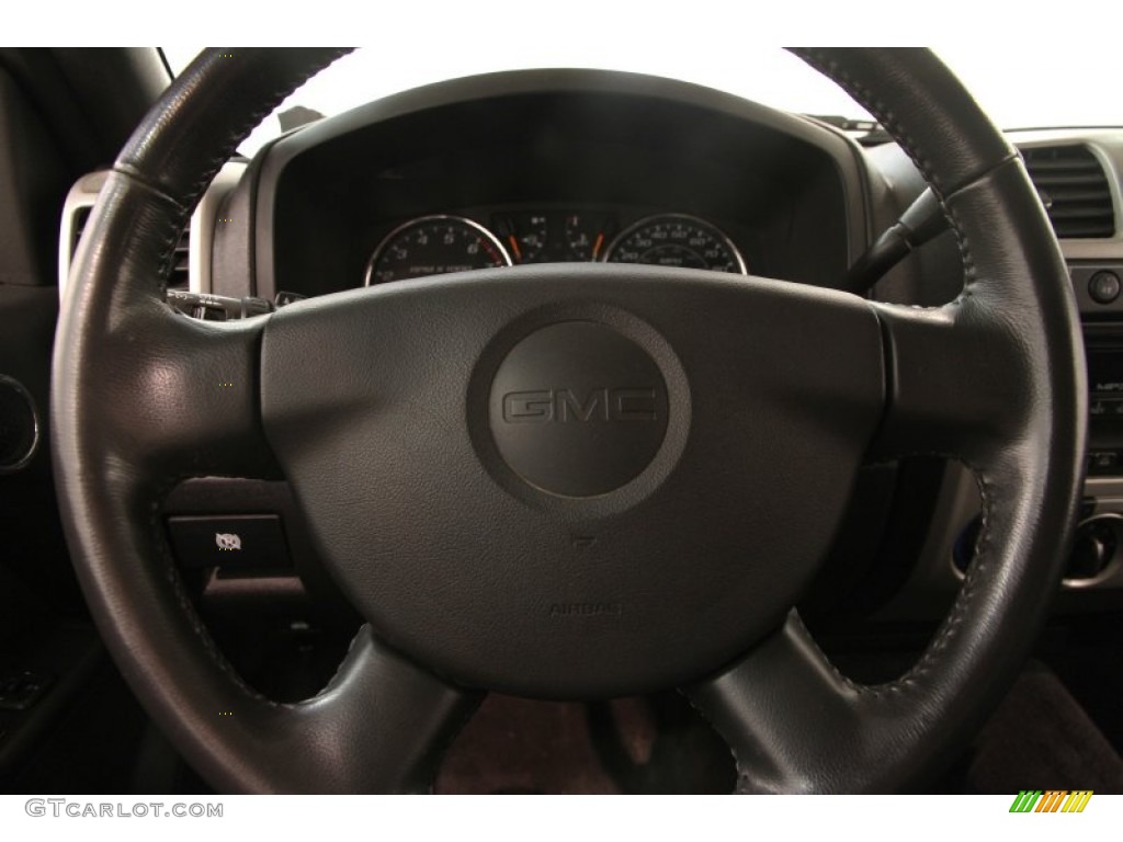 2009 Canyon SLE Crew Cab 4x4 - Silver Birch Metallic / Ebony photo #6