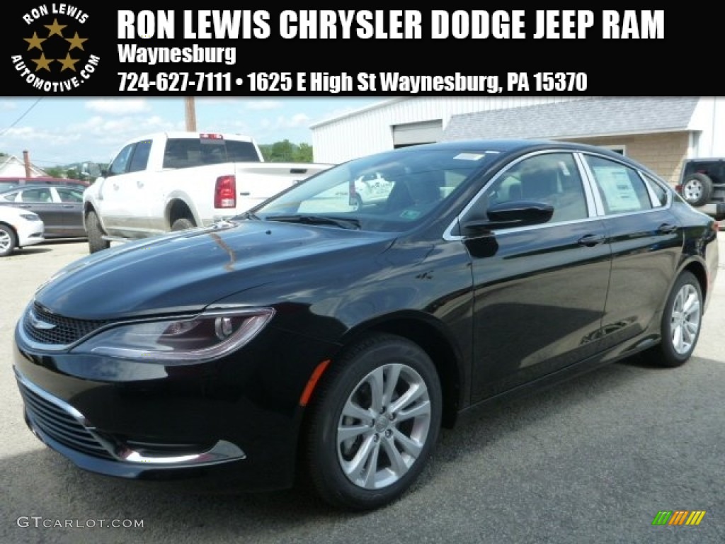 Black Chrysler 200