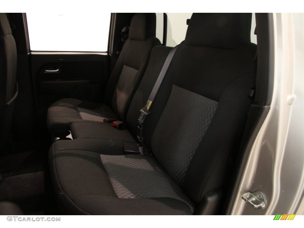 2009 Canyon SLE Crew Cab 4x4 - Silver Birch Metallic / Ebony photo #10
