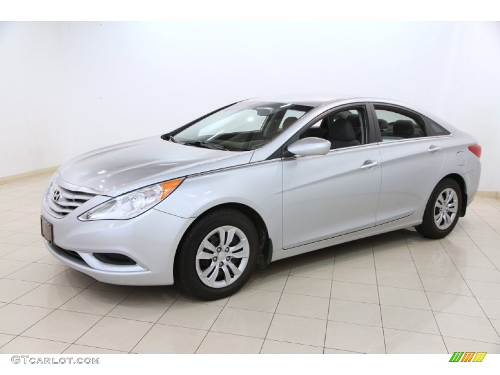 Radiant Silver 2011 Hyundai Sonata GLS Exterior Photo #95019751