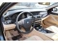 Venetian Beige 2012 BMW 5 Series 528i xDrive Sedan Interior Color