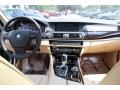 Venetian Beige 2012 BMW 5 Series 528i xDrive Sedan Dashboard
