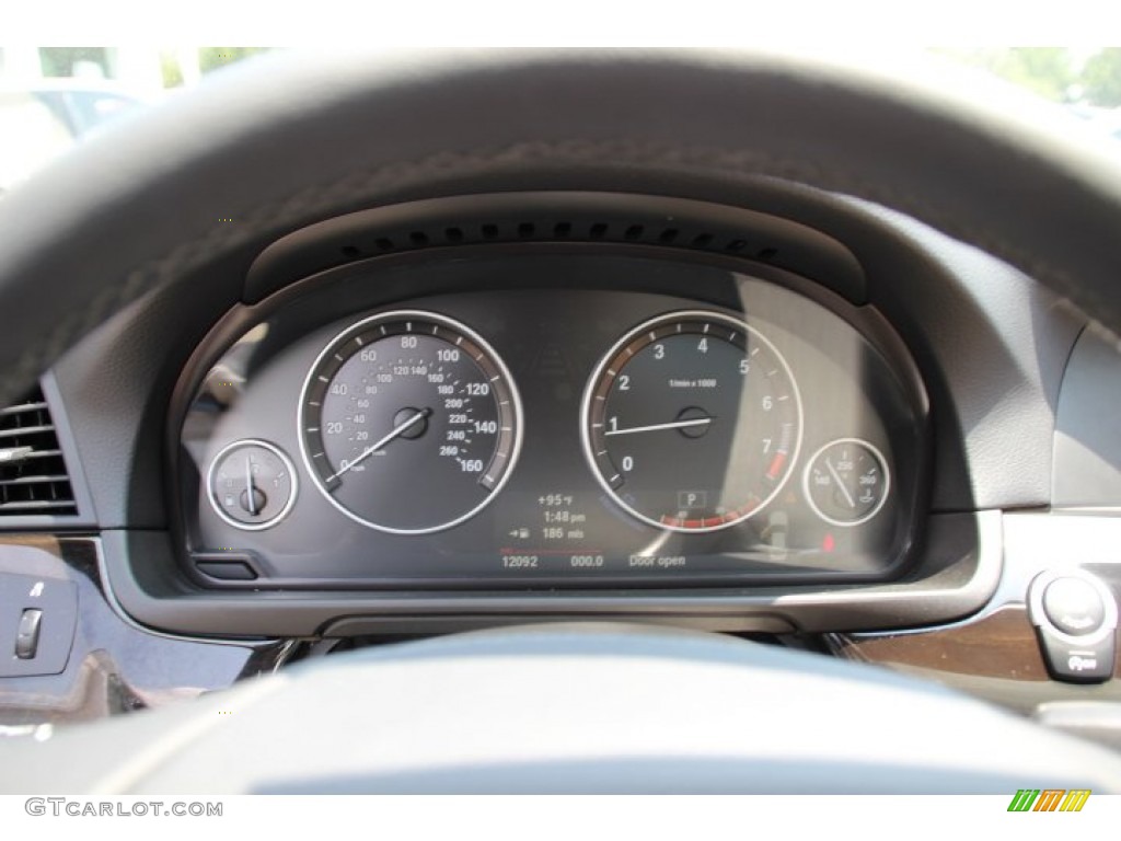 2012 BMW 5 Series 528i xDrive Sedan Gauges Photo #95020228