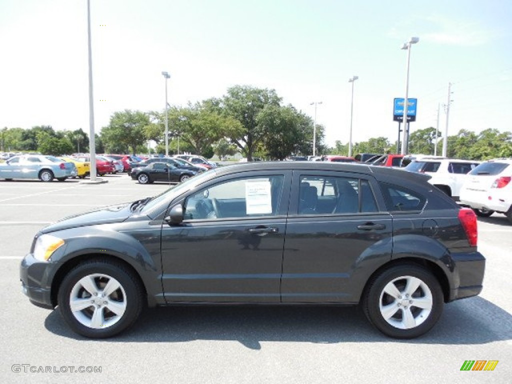 2011 Caliber Mainstreet - Mineral Gray Metallic / Dark Slate Gray photo #2