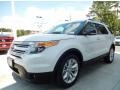 2014 Oxford White Ford Explorer XLT  photo #1