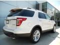 2014 Oxford White Ford Explorer XLT  photo #2