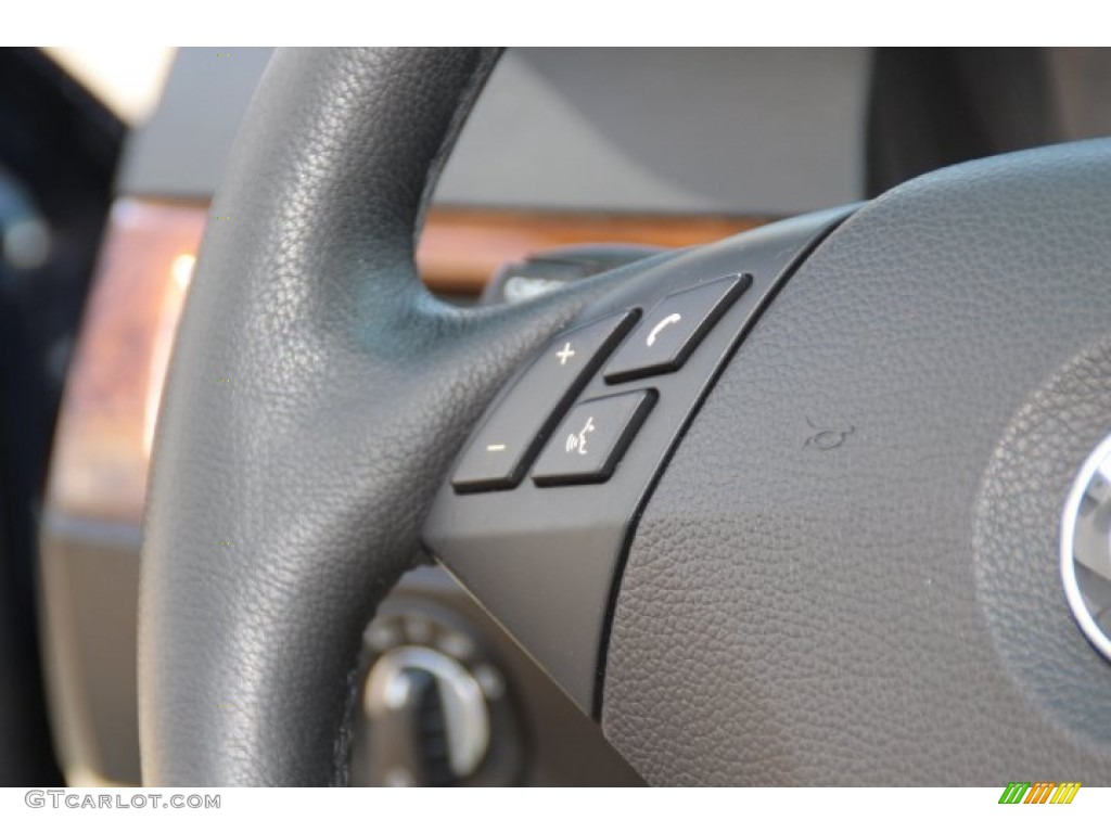 2008 5 Series 528i Sedan - Monaco Blue Metallic / Cream Beige Dakota Leather photo #18