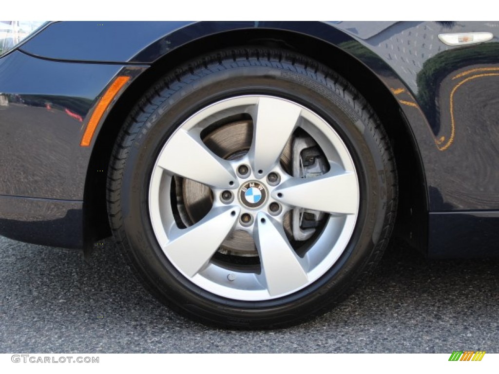 2008 5 Series 528i Sedan - Monaco Blue Metallic / Cream Beige Dakota Leather photo #30