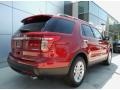 2014 Ruby Red Ford Explorer XLT  photo #2