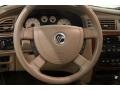 2004 Mercury Sable Medium Parchment Interior Steering Wheel Photo