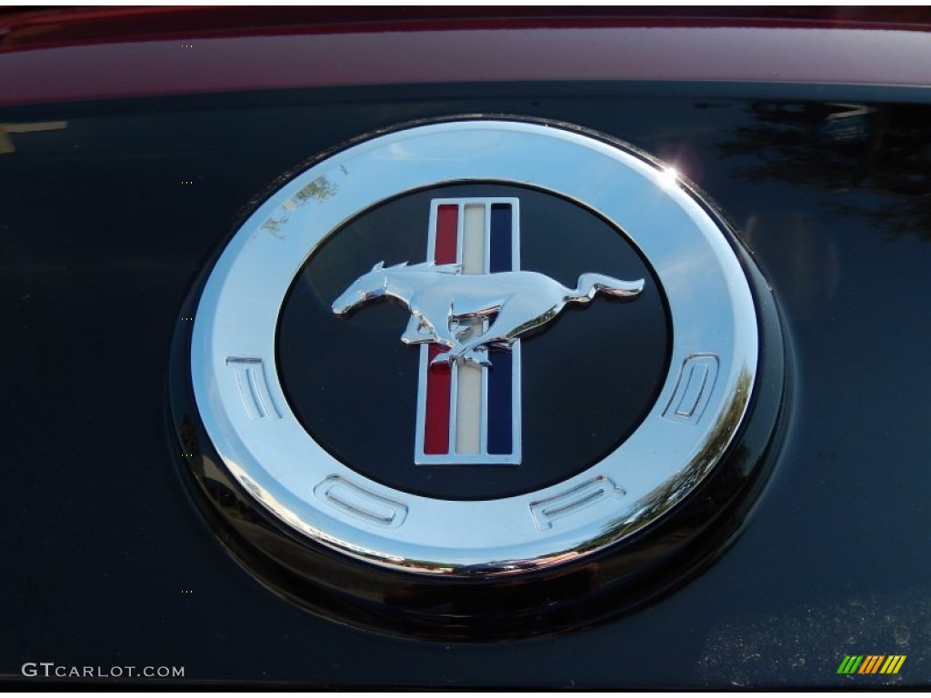 2014 Mustang V6 Coupe - Ruby Red / Medium Stone photo #4