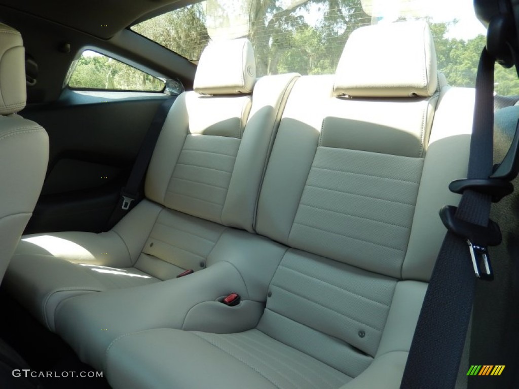 2014 Mustang V6 Coupe - Ruby Red / Medium Stone photo #7